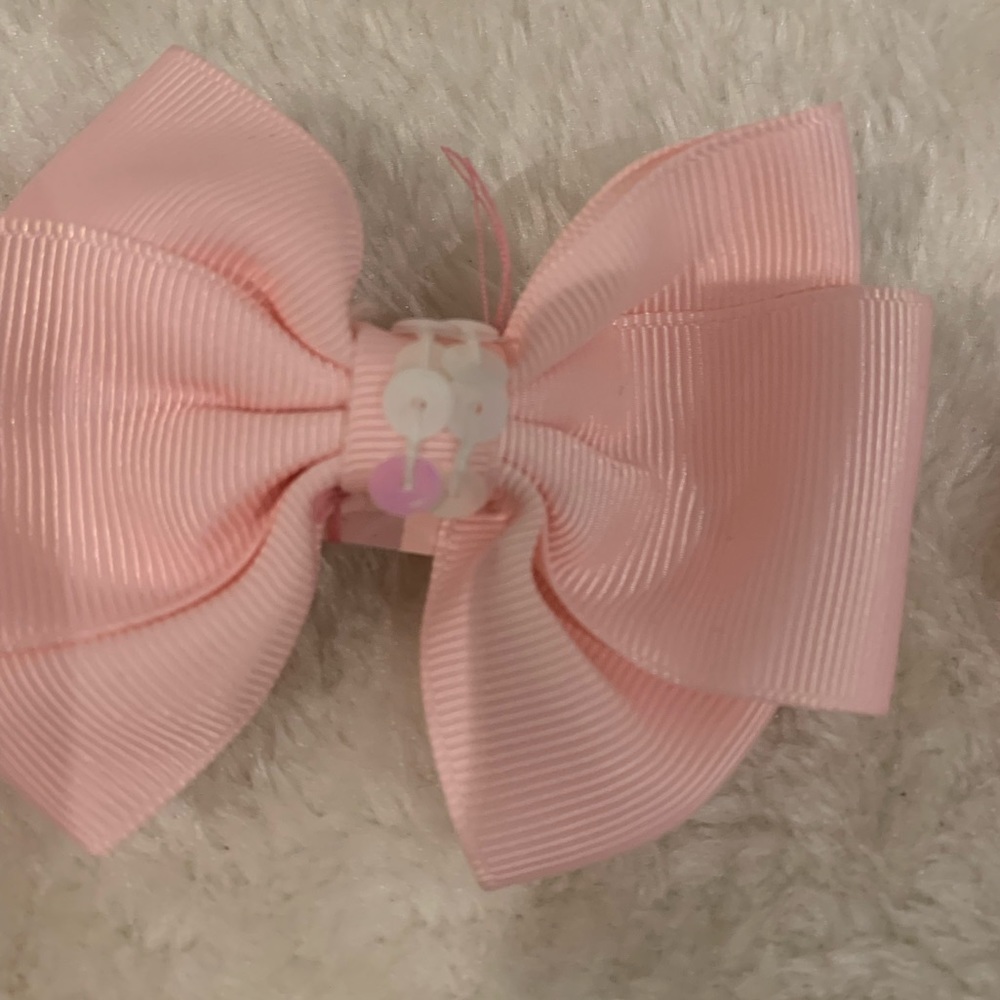 Girls Bow Barrette Set - Picture 6 of 11